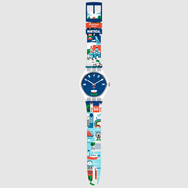 Swatch L'expérience Montreal SO29Z100