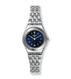 Swatch Sloane Blue Stainless-Steel Swiss Quartz Watch YSS288G