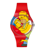 Swatch The Simpsons Sweet Embrace Valentino watch SO29Z120