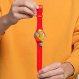 Swatch The Simpsons Sweet Embrace Valentino watch SO29Z120