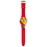 Swatch The Simpsons Sweet Embrace Valentino watch SO29Z120