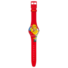 Swatch The Simpsons Sweet Embrace Valentino watch SO29Z120