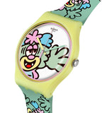 Swatch Visty By Verdy White Dial Watch SO29Z140