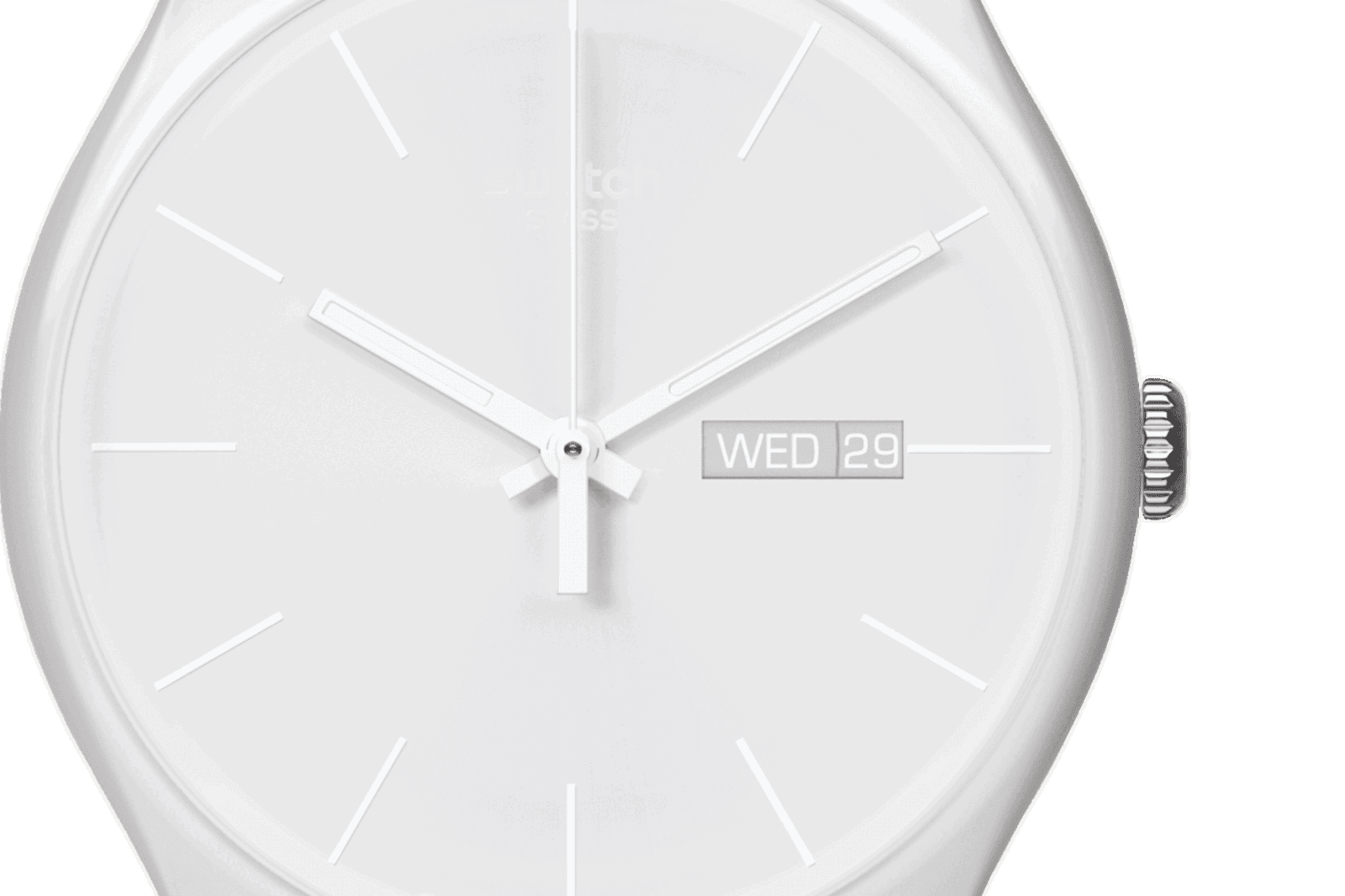 Swatch White Rebel SO29W704-S14