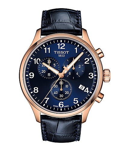 Tissot Chrono Xl Classic Blue Leather Strap Watch T116.617.36.042.00