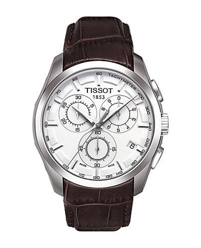 Tissot Couturier Chronograph Silver Dial Men's Watch T035.617.16.031.00