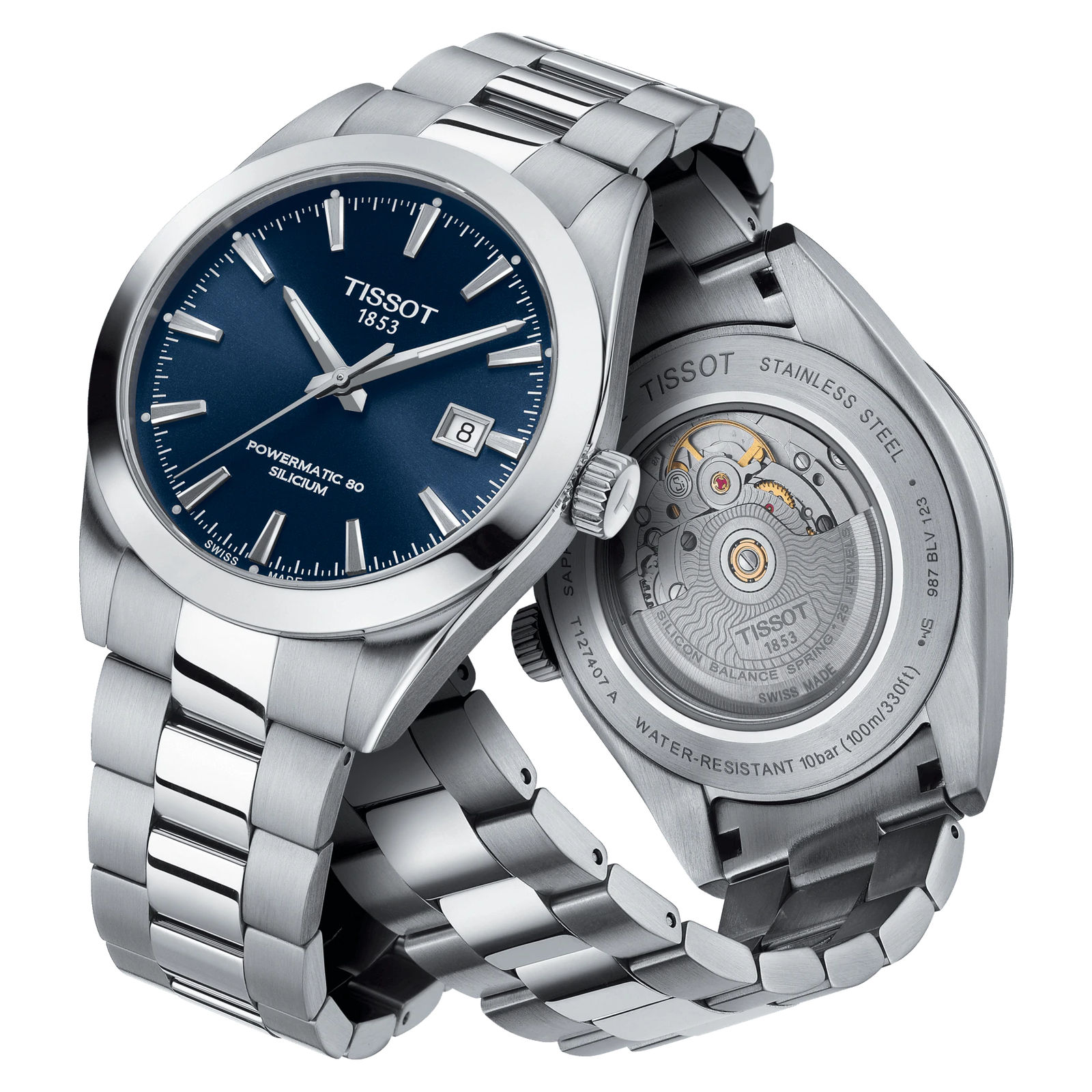 Tissot Gentleman Powermatic 80 Silicium T127.407.11.041.00