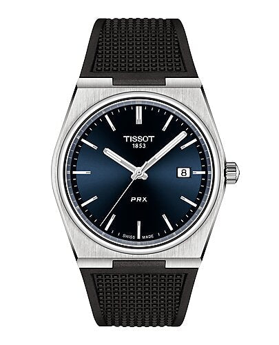 Tissot PRX Blue Dial Black Rubber Strap Watch T137.410.17.041.00