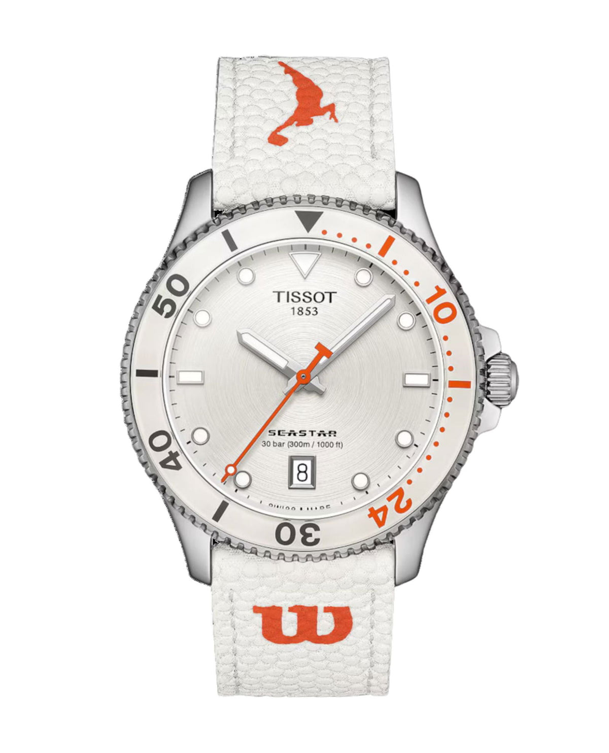 Tissot Seastar Wilson WNBA white Dial Watch T120.410.17.011.00