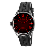 U-Boat Darkmoon Stainless Steel Black Dial Mens Watch 9305