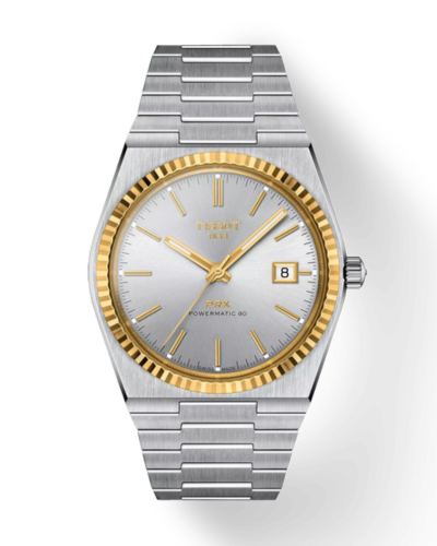 Tissot PRX Powermatic 80 Gold-Accent Watch T931.407.41.031.01