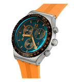 Swatch Tangerine Tiger Orange Chronograph Watch YVS529