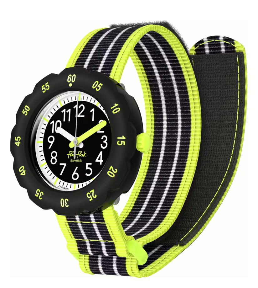 Swatch Flik Flak Loop en néon ZFPSP073