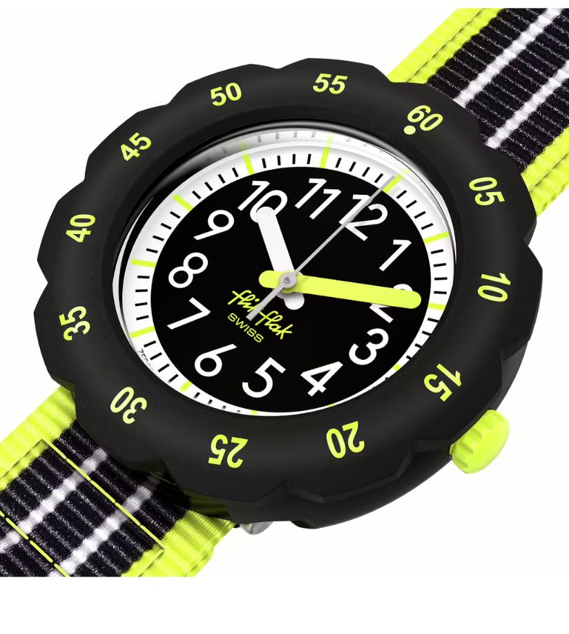 Swatch Flik Flak Loop en néon ZFPSP073