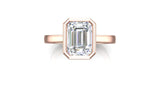 Cushion Diamond with Halo Engagement Ring